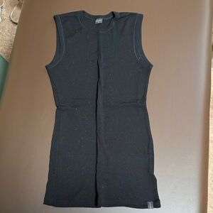 Black Sleeveless Knit Top
